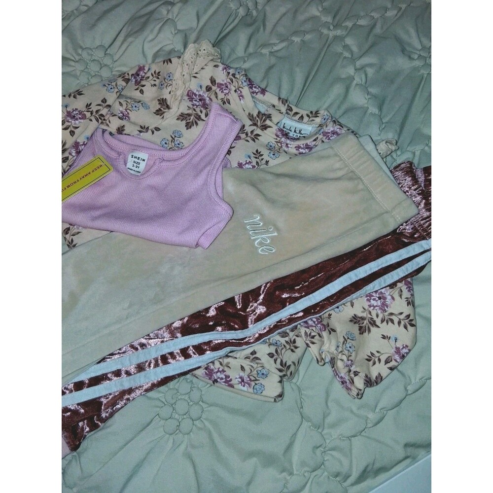 Nike Baby Girl 2 T Nicole Miller Mix And Match Set Budle Lot